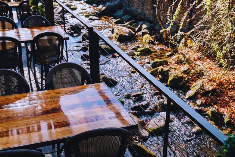 Restaurants on the Water in Gatlinburg